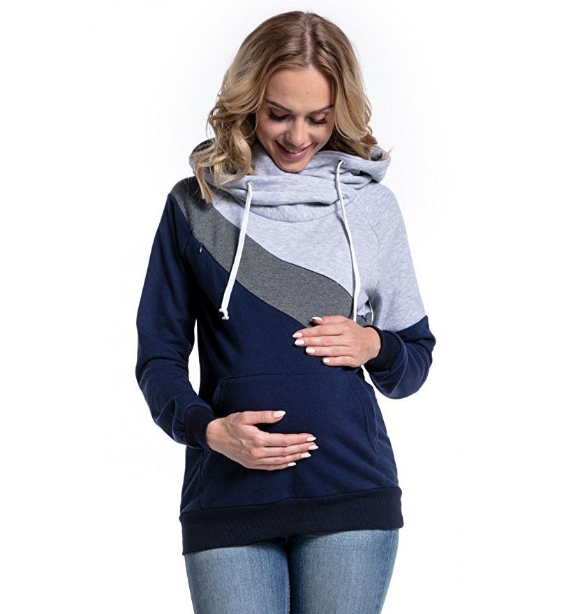 plus size maternity hoodie